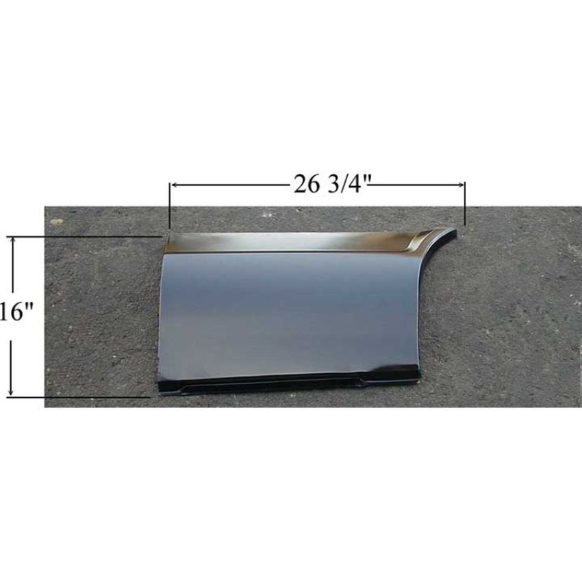 LH QUARTER PANEL FRONT LOWER SEC EL CAMINO/CABALLERO 78-87
