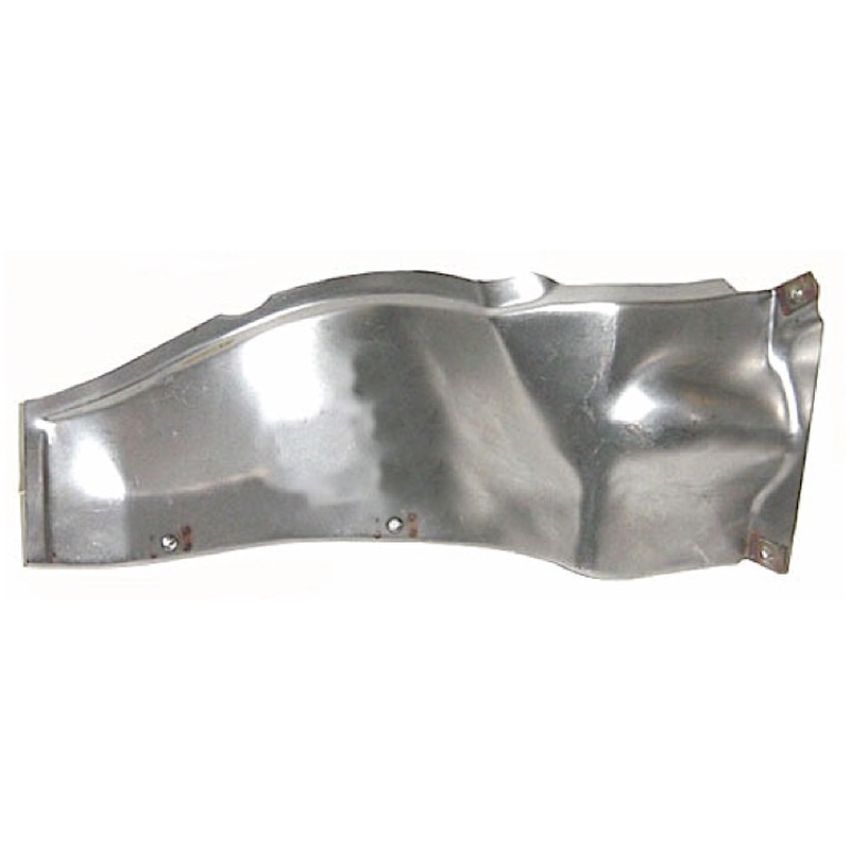 LH SPLASH SHIELD UNDER RADIATOR CHEVROLET 55-57 (STEEL GAUGE - 19)