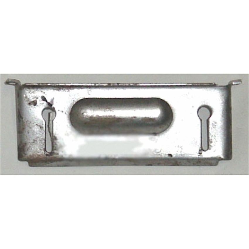 GAS FILLER BRKT (MOUNTS TO INSIDE OF QUARTER) CHEVROLET 55 (STEEL GAUGE - 15)