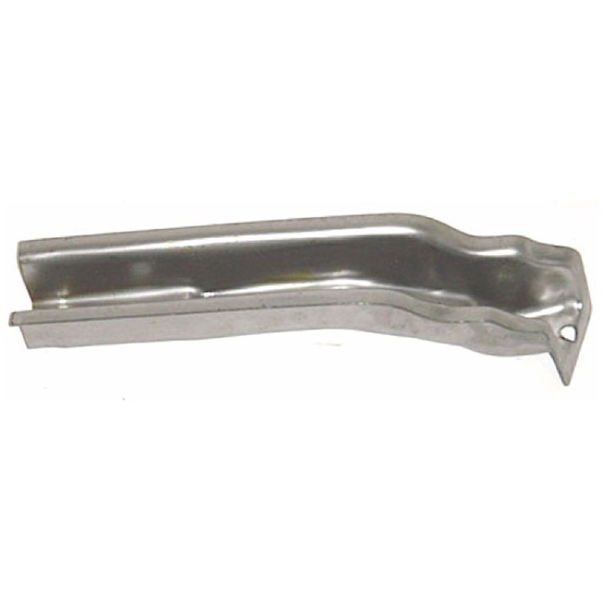 LH CENTER FLOOR BRACE END (OUTER END OF 727-68D) CHEVROLET 55-57 (STEEL GAUGE - 16)