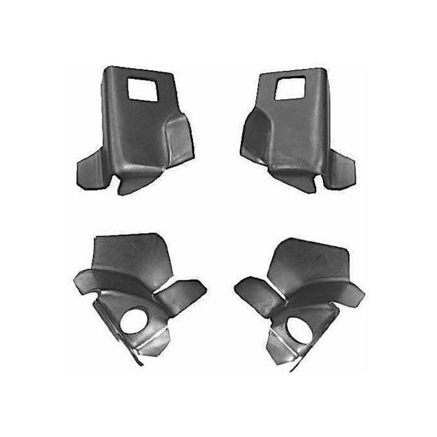 ROCKER END CAP/FENDER MOUNT BRKT 4PC SET CHEVROLET 57