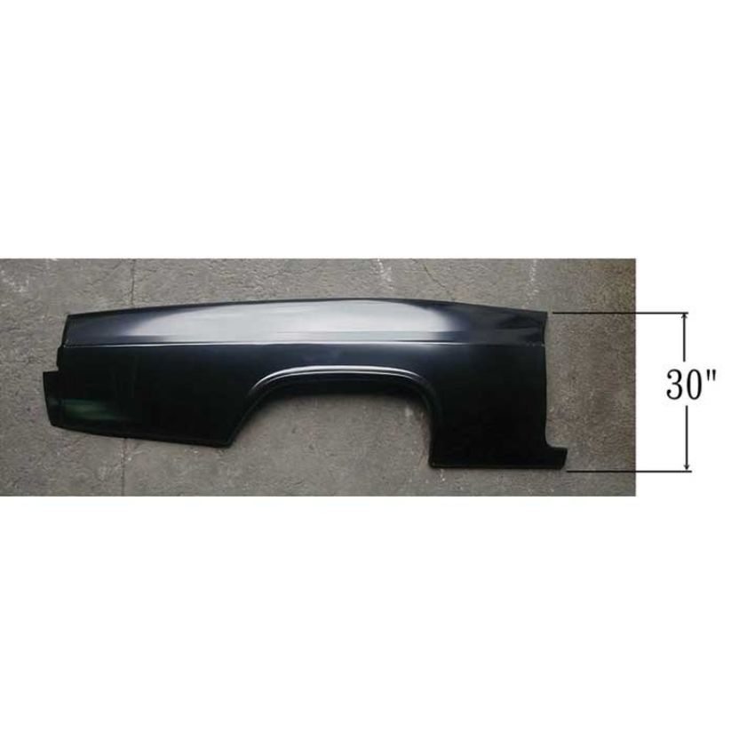 LH QUARTER PANEL SKIN 2 DOOR 91 IN. X 30 IN. IMPALA 66