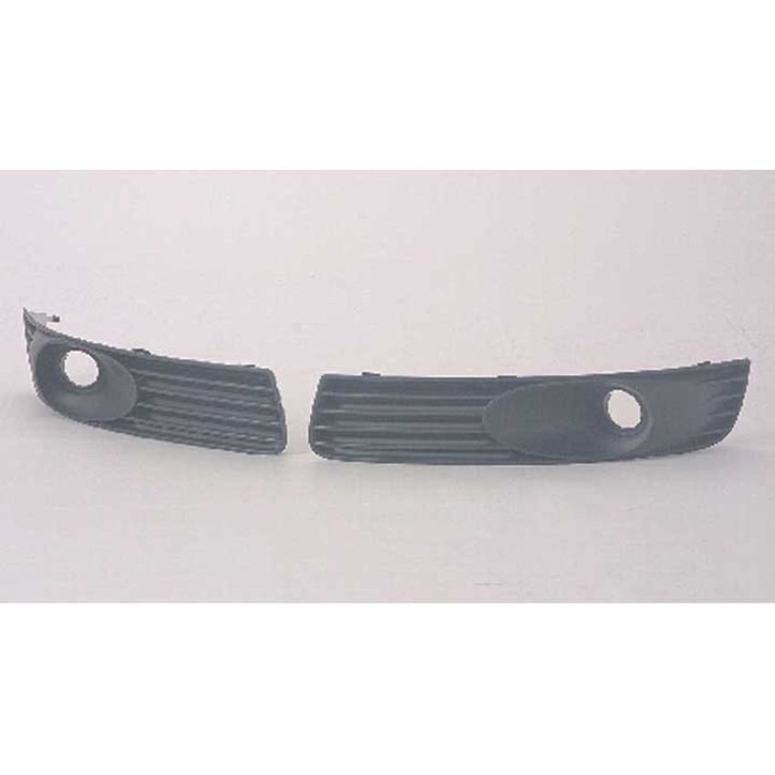 LH FRONT BUMPER OUTER GRILLE DK GRY W/ FOG LAMP HOLE COBALT LT/ PURSUIT 05-10