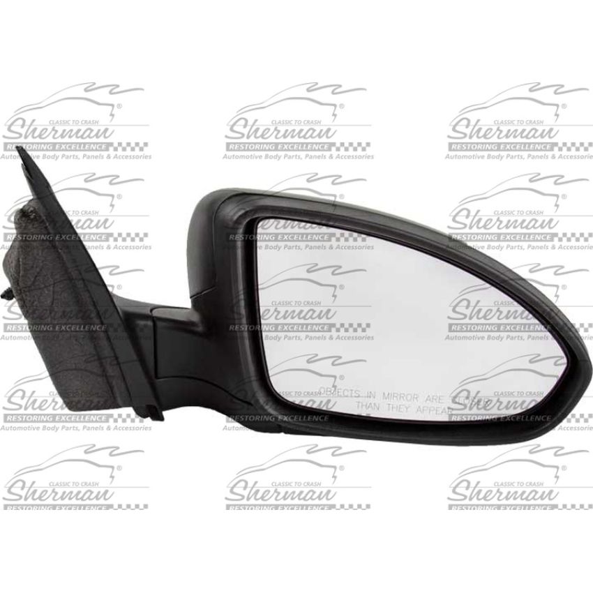 RH MIRROR OTR RR VIEW POWER; NON-HEATED; BLK CHEVROLET ORLANDO 12-14CRUZE 11-15;CRUZE LIMITED 16-16