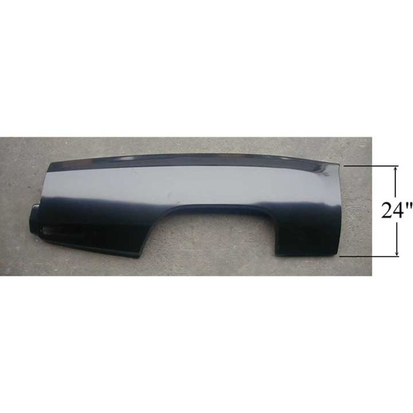 LH QUARTER PANEL SKIN (TAIWAN MADE) 2 DOOR 77 IN. X 27 IN. MONTE CARLO 70-72