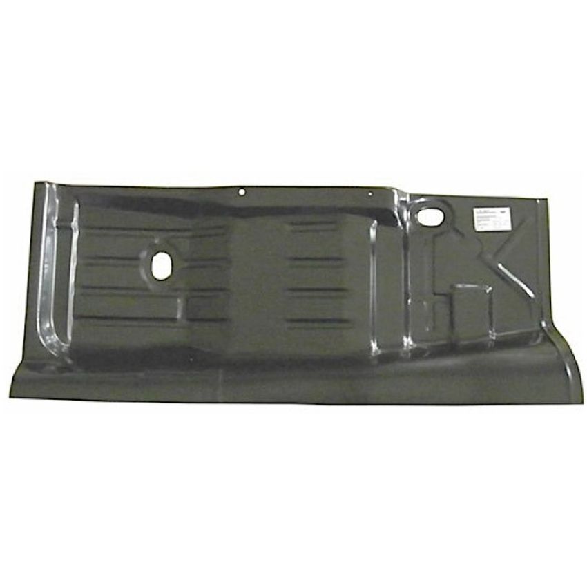 LH FRONT FLOOR COMPLETE W/ SEAT BELT BRKT NOVA/X-BODY (23 IN.x58 IN.) 68-74
