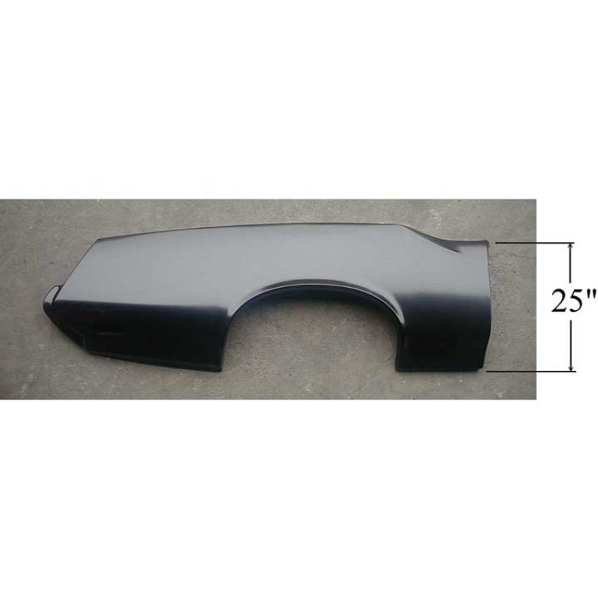 LH QUARTER PANEL SKIN (TAIWAN MADE) 2 DOOR CUTLASS SUPREME CPE/CONV 70-72