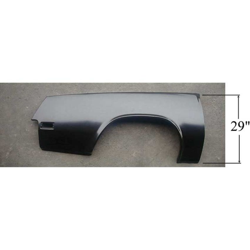 RH QUARTER PANEL SKIN 2 DOOR CUTLASS 76-77