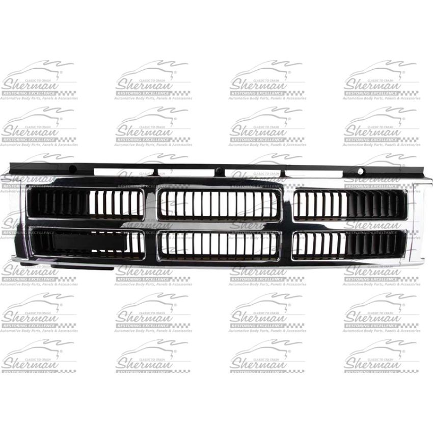 GRILLE CHR/BLK 4WD TOYOTA P/U/4RUNNER 84-86