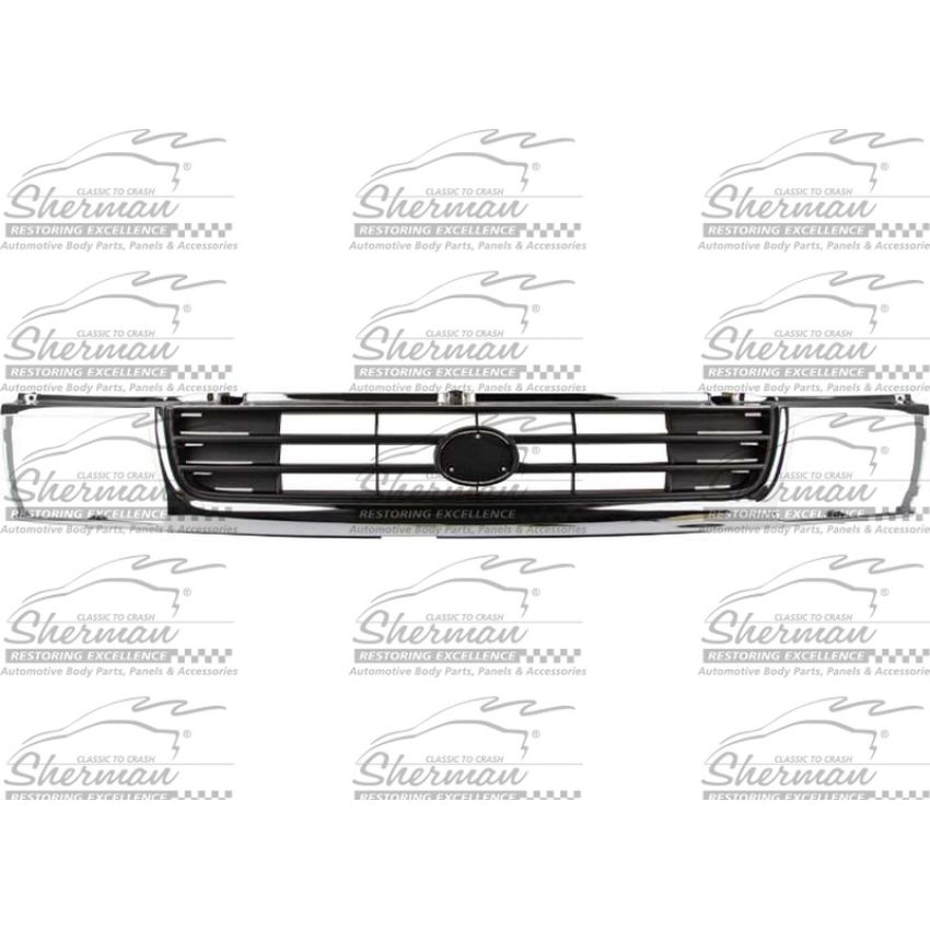 GRILLE CHR/BLK W/ HEADLAMP DOORS 4RUNNER 92-95
