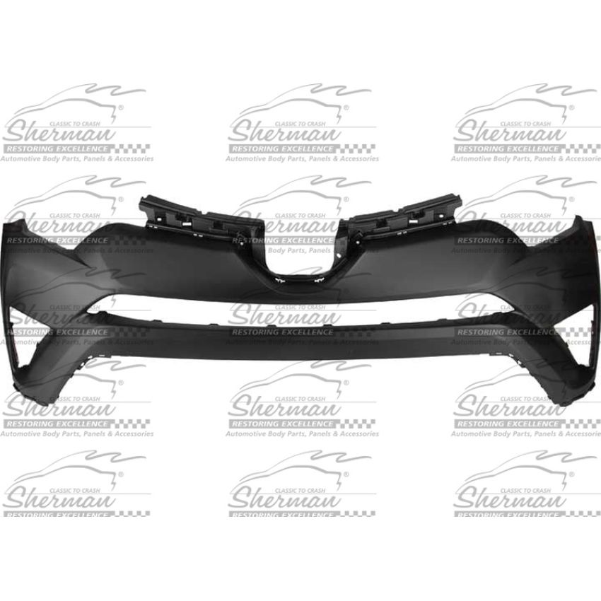 CAPA FRT BUMPER CVR UPR NORTH AMERICA BUILT;W/O PARK ASSIST;W/TAB HOLES;PRIME TOYOTA RAV4 16-18
