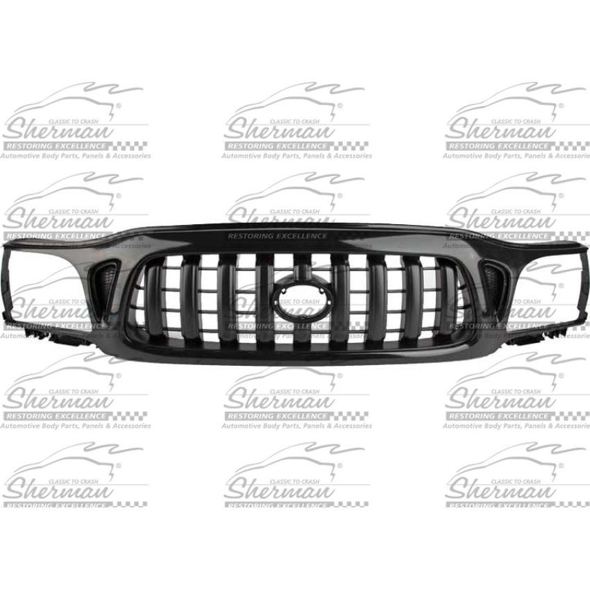 GRILLE BLK W/ OR W/O S-RUNNER TACOMA 01-04