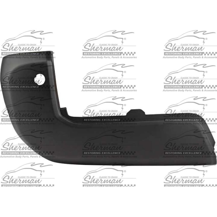 LH REAR BUMPER EXTENSION OUTER W/PARKING ASSIST; PTM TOYOTA TACOMA 16-20