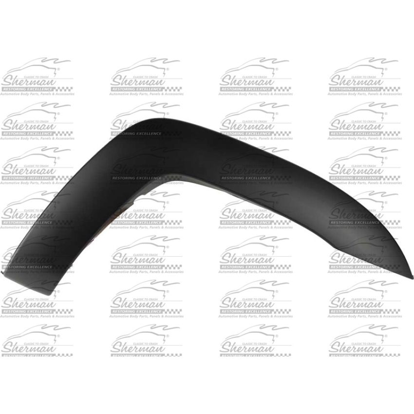 CAPA RT FRT FENDER FLARE BASE|PRERUNNER; TYPE 2; BLACK/PTM TOYOTA TACOMA 05-15