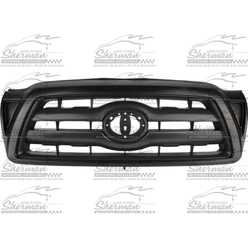 GRILLE MAT BLK W/ BLK FRAME TACOMA 05-11