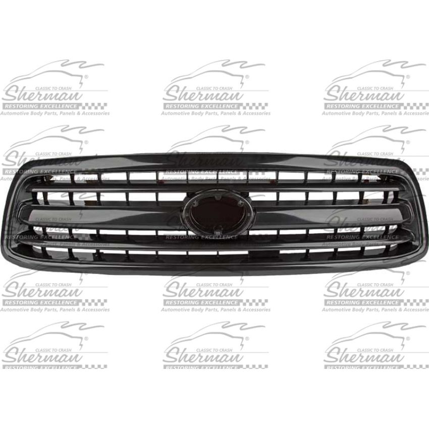 GRILLE ASSY MATTE BLACK PREFINISHED TOYOTA TUNDRA 00-02
