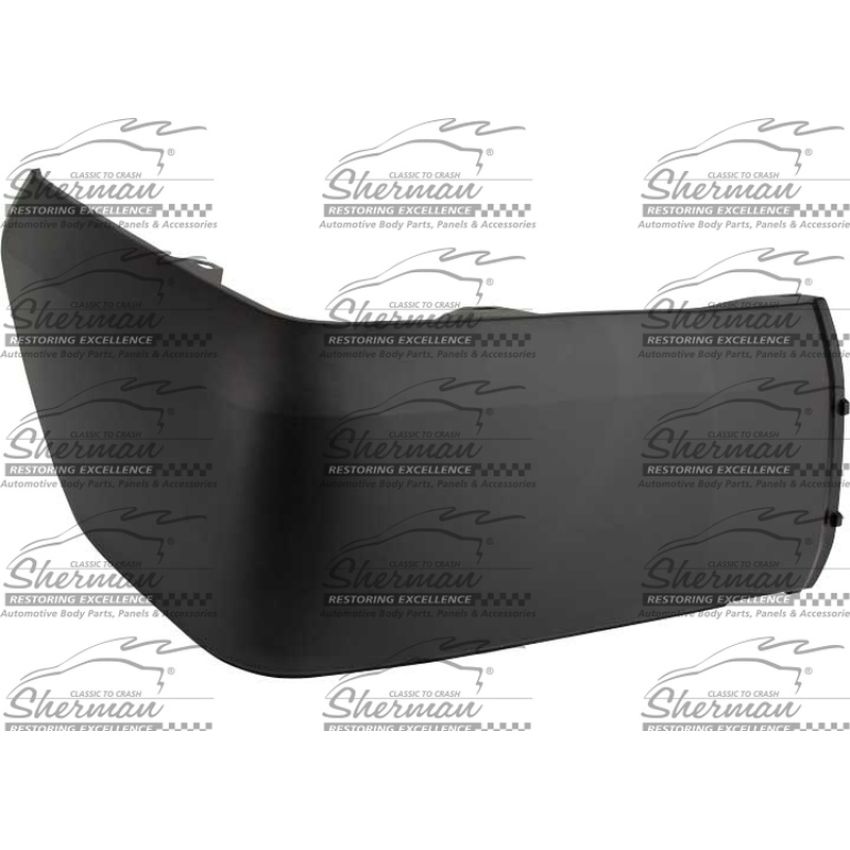 CAPA RH RR PLASTIC BUMPER CVR;EXTENSION CVR;W/TOW ;W/O PARKING ASSIST;PRIME TOYOTA TUNDRA 14-16