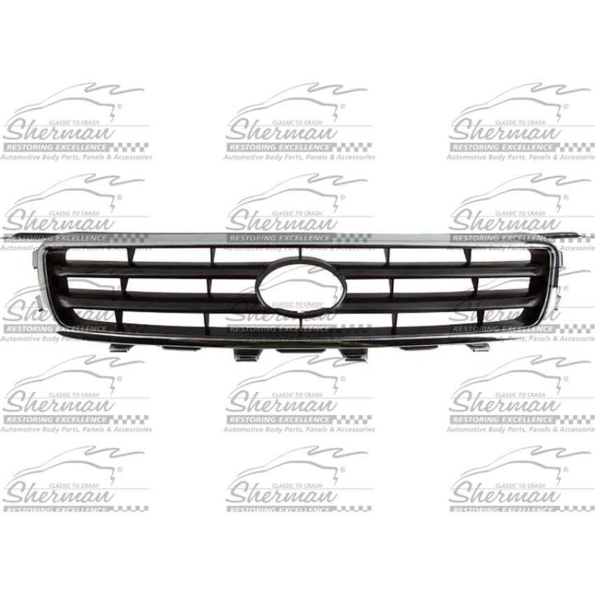 GRILLE CHR/SIL/BLK CAMRY 00-01