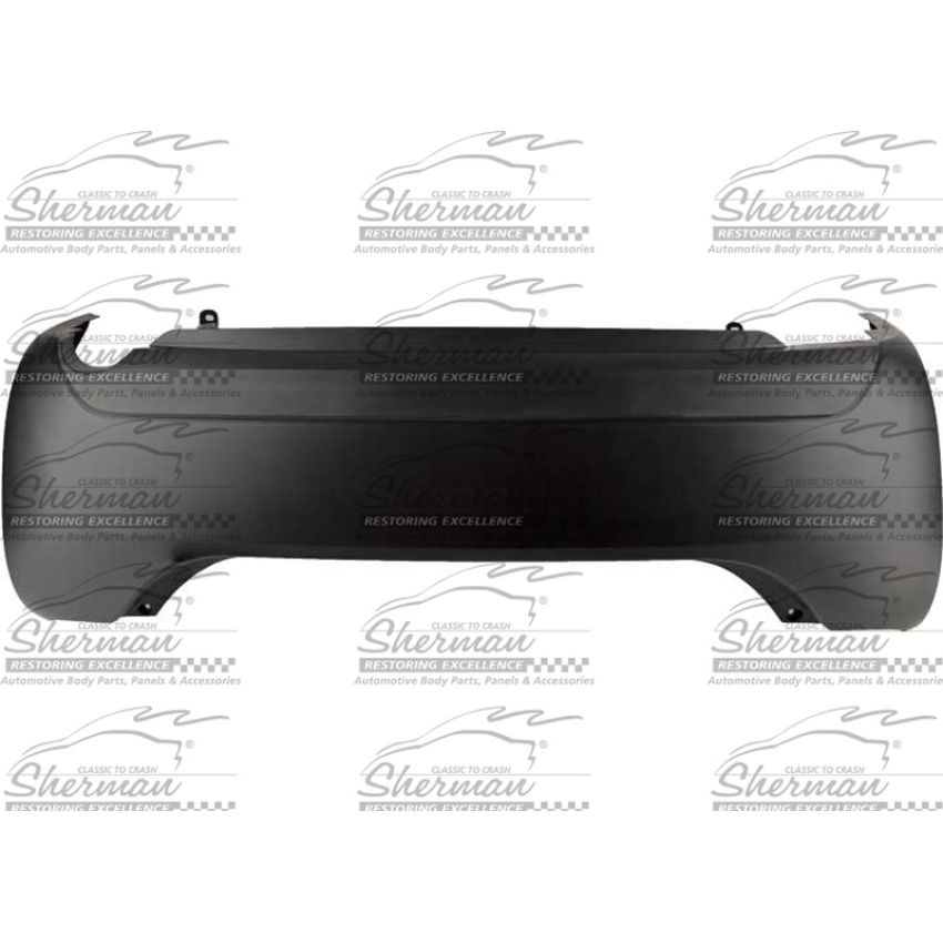 CAPA RR BUMPER COVER; TEXTURED LOWER; PRIME; COROLLA 14-19