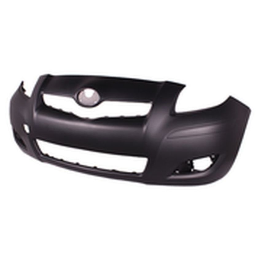 FRONT BUMPER COVER H-BACK (P) W/ FOG LMP HOLES YARIS 09-11