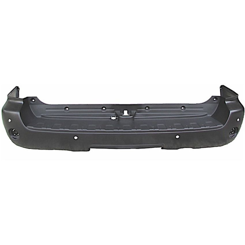 RR BUMPER COVER RR. BUMPER COVER (P) W/ PARKING SENSOR; FITS LIMITED/PLATINUM SR5 SEQUOIA 15-C