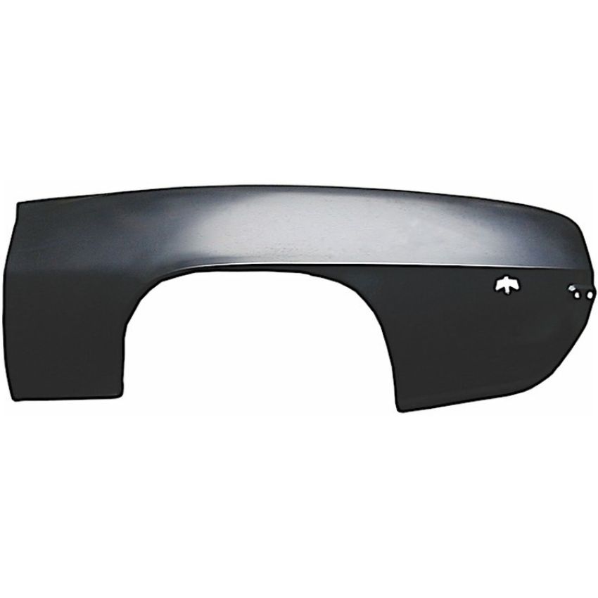 LH QUARTER PANEL SKIN W/ BIRD MARKER LIGHT HOLE FIREBIRD 69