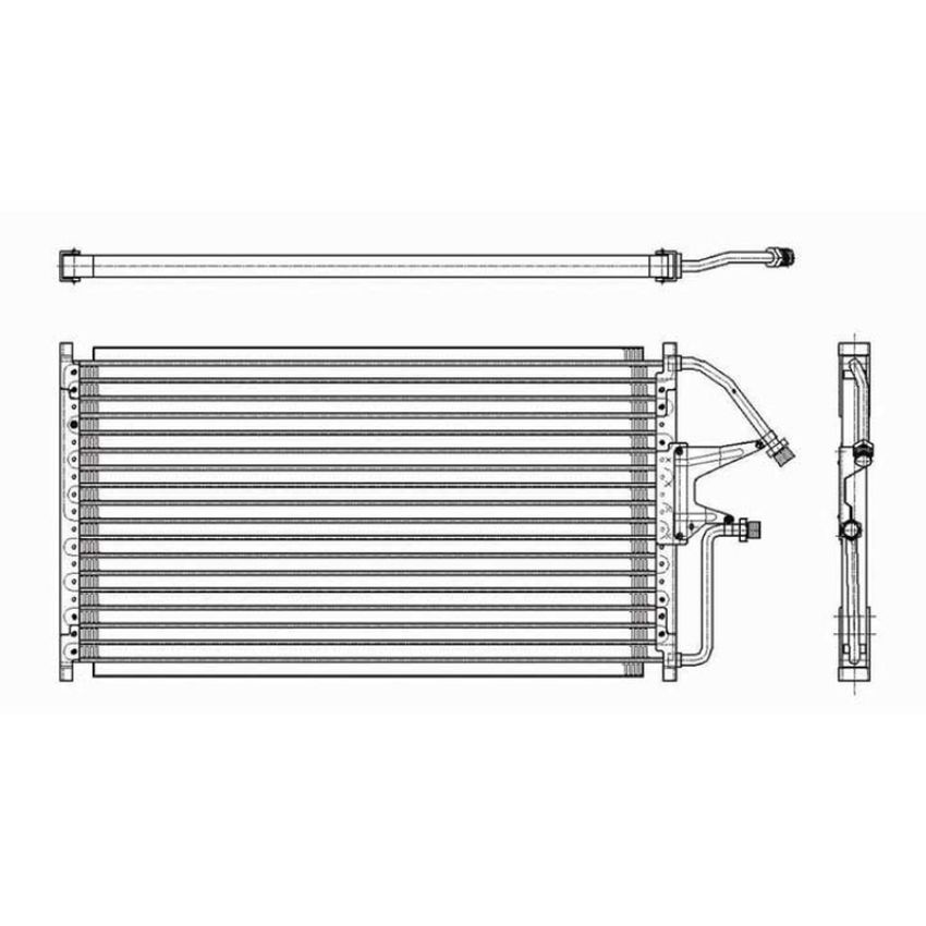 CONDENSER CHEVY/ C/K P/U 96-02; BLAZER/TAHOE/YUKON/SUBURBAN 96-99