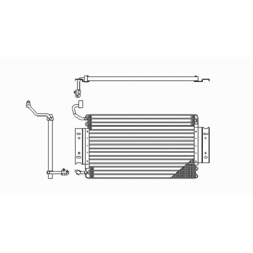 CONDENSER MALIBU 97-01; CUTLASS 97-99; ALERO/GRAND AM 99-01