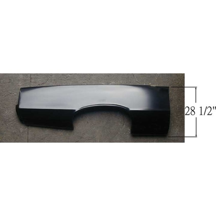 LH QUARTER PANEL SKIN 2 DOOR 85 IN. X 29 IN. GTO/LEMANS/TEMPEST 64-65