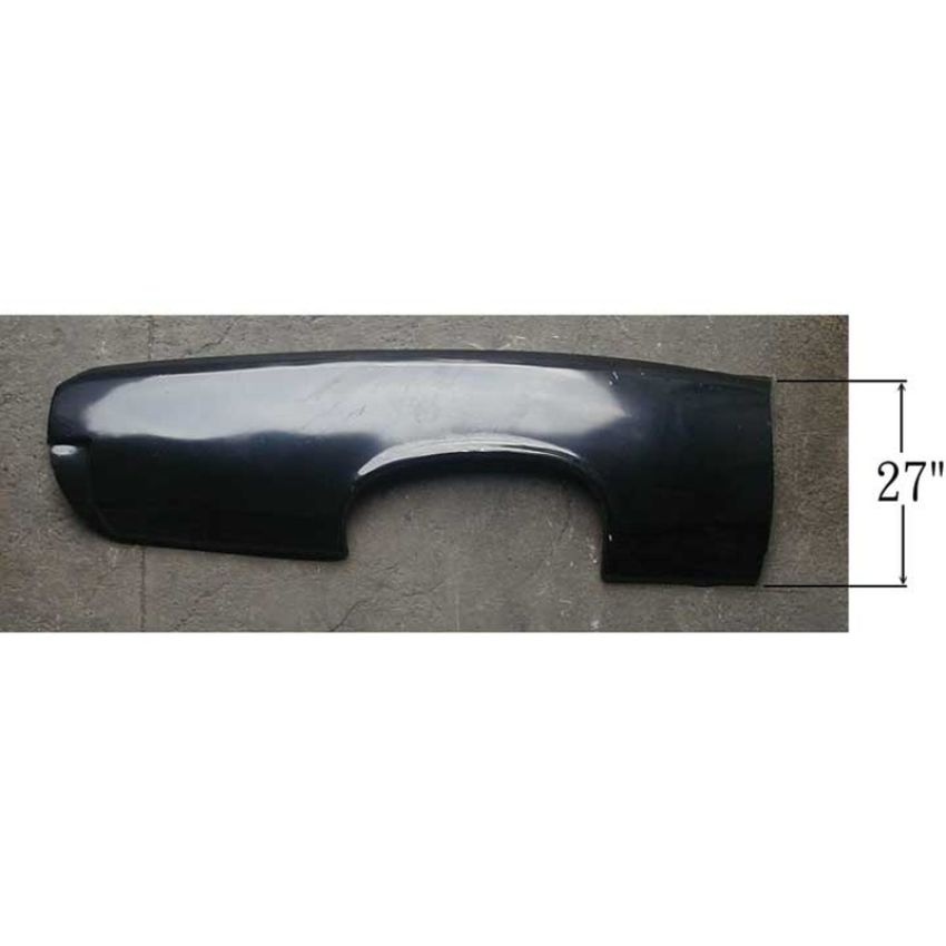 LH QUARTER PANEL SKIN GTO/LEMANS/TEMPEST 66 (ALTER RR OF PANEL FOR 67)