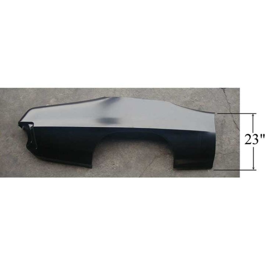 LH QUARTER PANEL SKIN 2 DOOR 78 IN. X 33 IN. GTO/LEMANS/TEMPEST 70-72 (MODIFY F OR CONV)