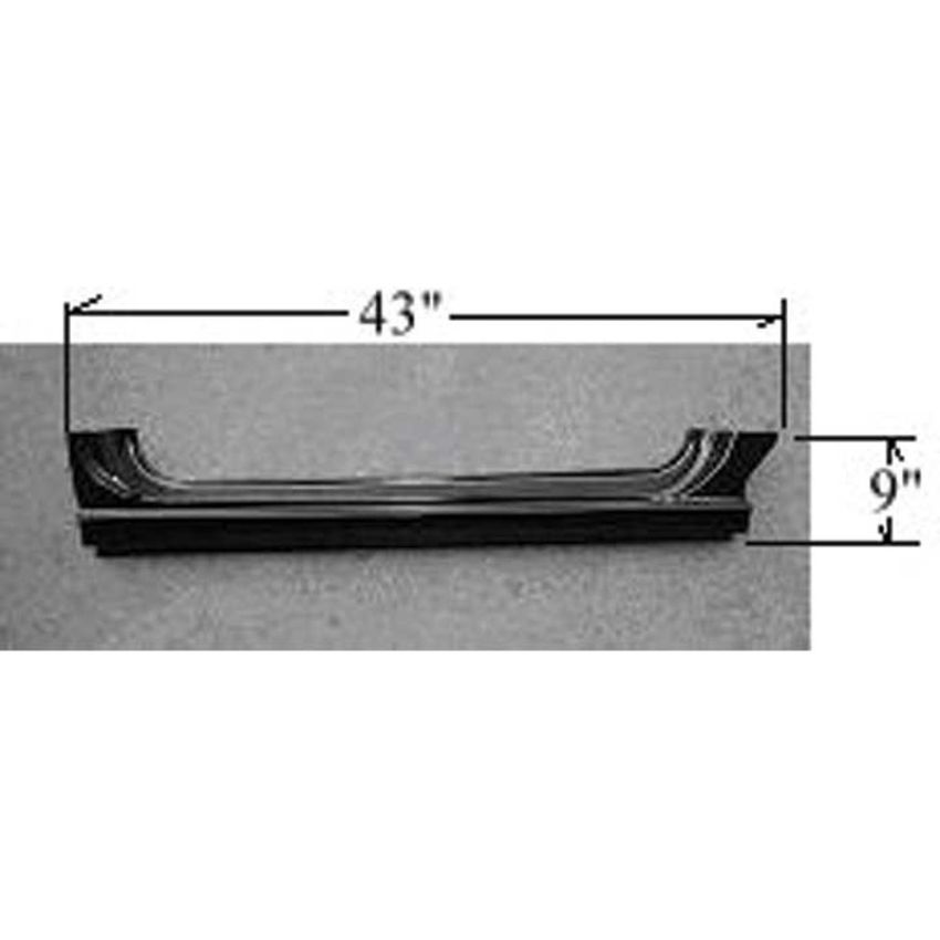 LH ROCKER PANEL FACTORY TYPE CHEV/ P/U/PANEL TRUCK 60-66
