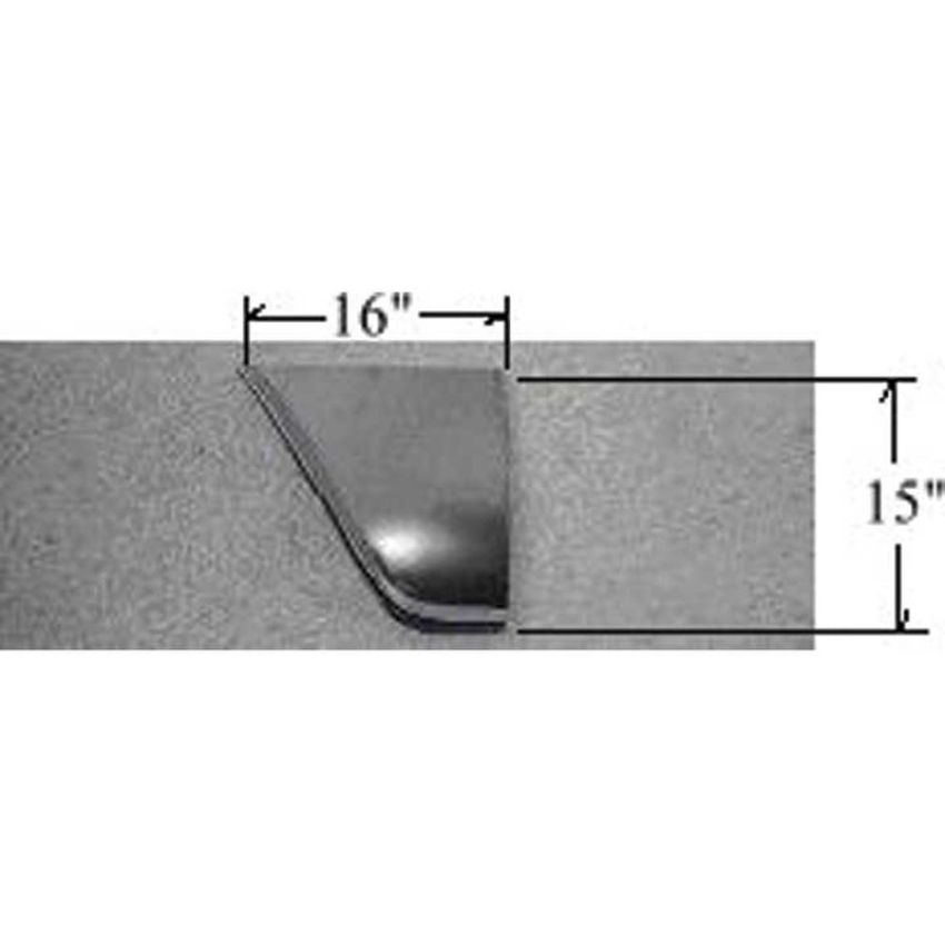 LH FRONT FENDER LOWER RR SEC CHEV/ P/U/PANEL TRUCK 60-66