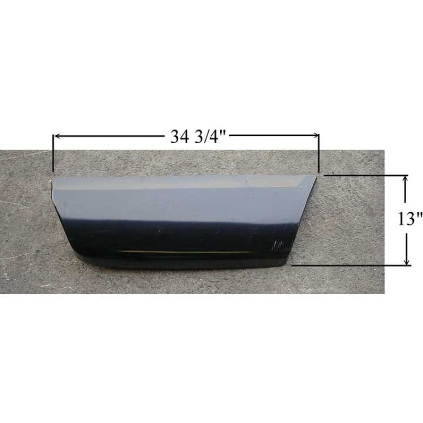LH QUARTER PANEL LOWER RR SEC CHEVY/ P/U 8FT BOX 67-72