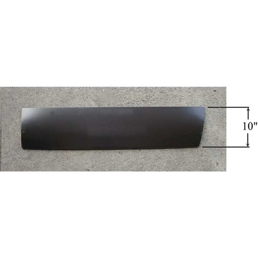 LH FRONT DOORSKIN LOWER / P/U 73-87; / CONVENTIONAL P/U 73-80; B LAZER/JIMMY/SUBURBAN 73-91