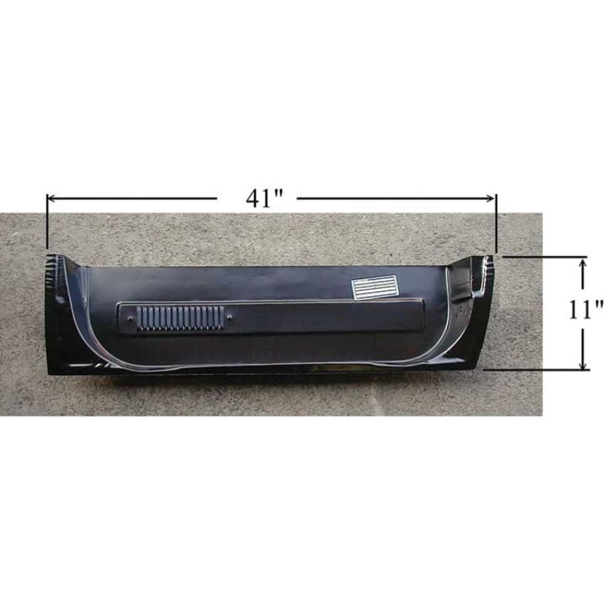LH FRT DR BOTTOM INR W/LOUVRES / P/U 73-87;/ CONVENTION AL P/U 73-80;BLAZR/JIMMY/SUBURBN 73-91