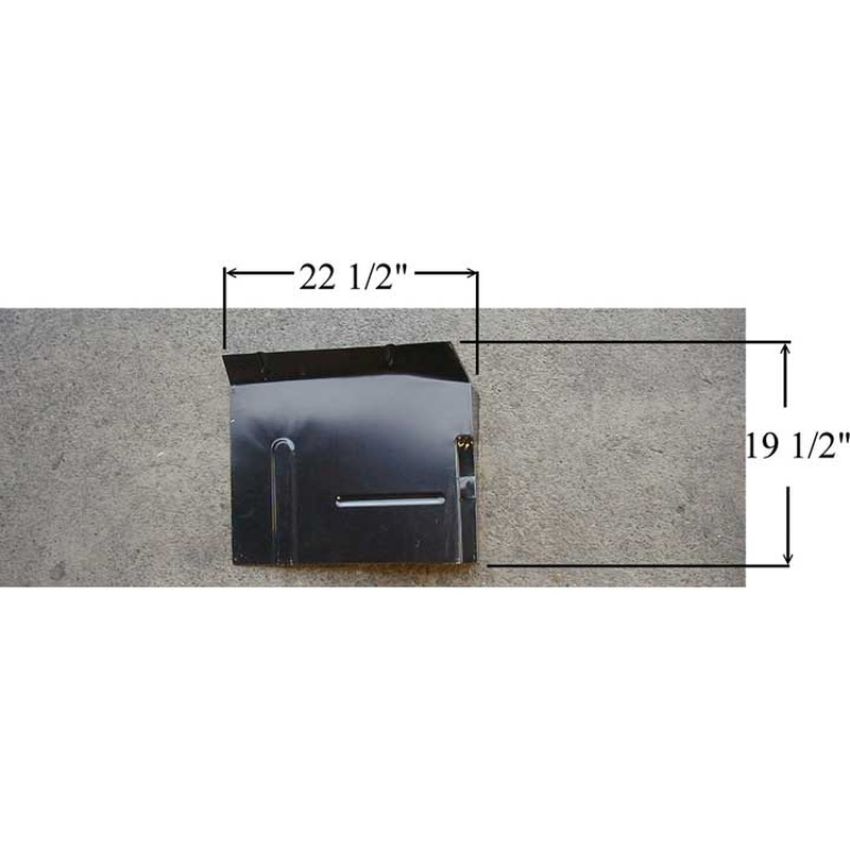 RH CAB FLOOR FRONT SEC CHEVY/ P/U 73-87; BLAZER/JIMMY/SUBURBAN 73-91