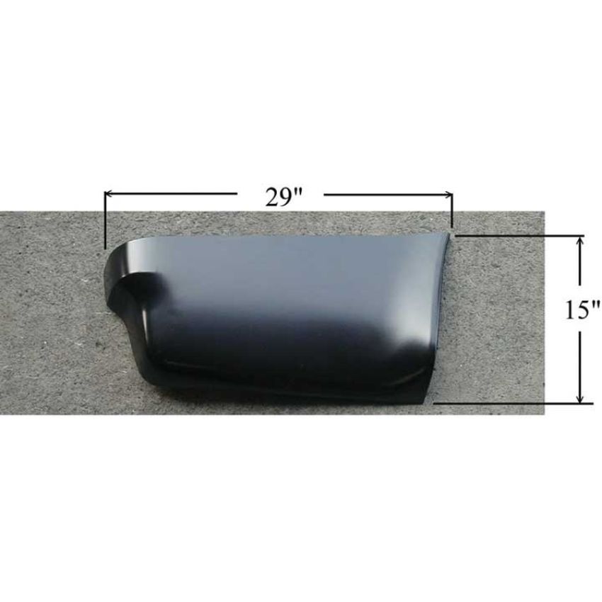 LH QUARTER PANEL RR SEC LOWER CHEVY/ P/U 6.5FT BOX 73-87; BLAZER/JIMMY 73-91