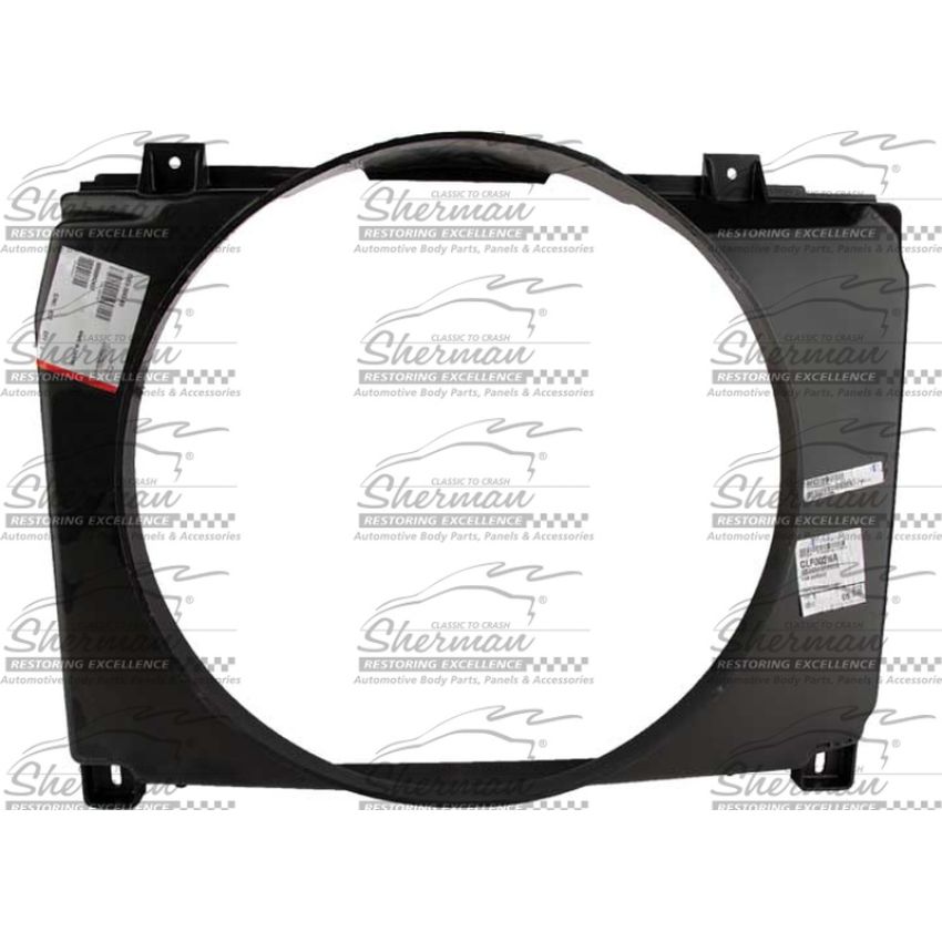 RADIATOR FAN SHROUD FITS W/V8 GAS ENGINE; 1-PIECE DESIGN C/K PICKUP 78-80; SUBURBAN 78-80