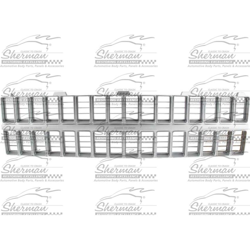 GRILLE ARG W/ SINGLE/DUAL RECT HEADLAMP CHEVY P/U/BLAZER/SUBURBAN 81-82