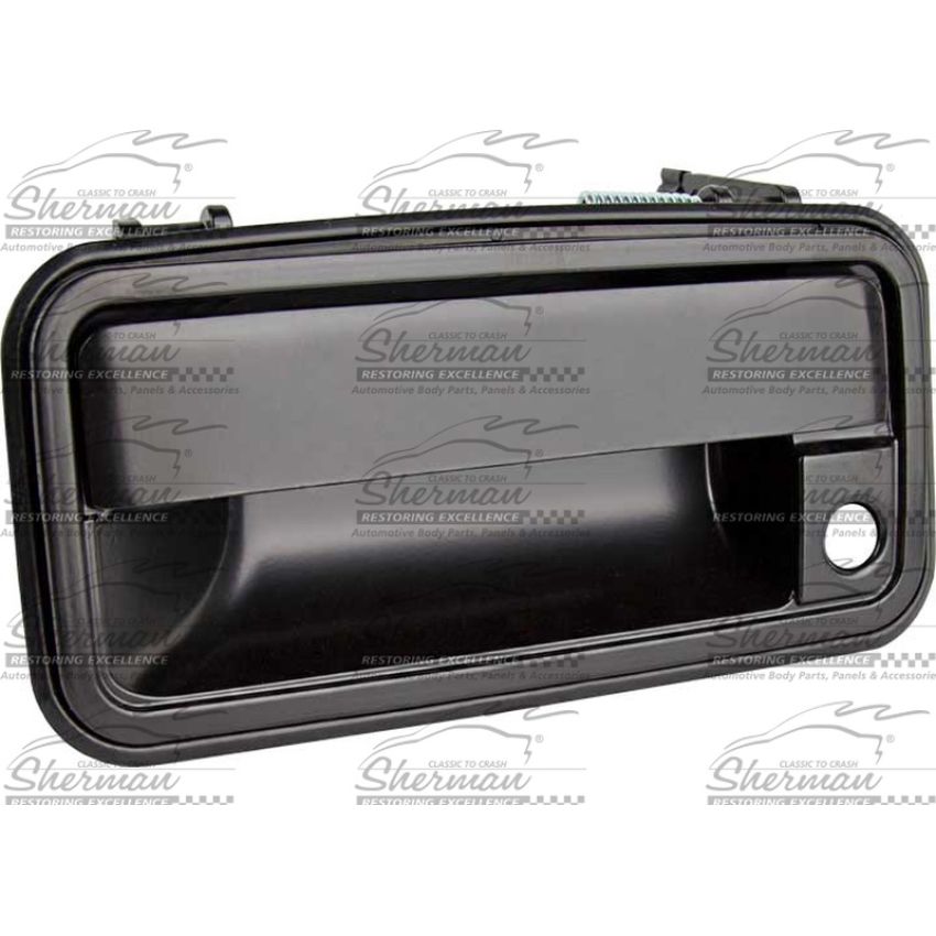 LH OTR FRT DR HDL BLK SMOOTH / C/K P/U 88-94;BLAZR/TAH/YUK/SUBURBN 92-94;ESCALADE/YUK DENALI 99-00