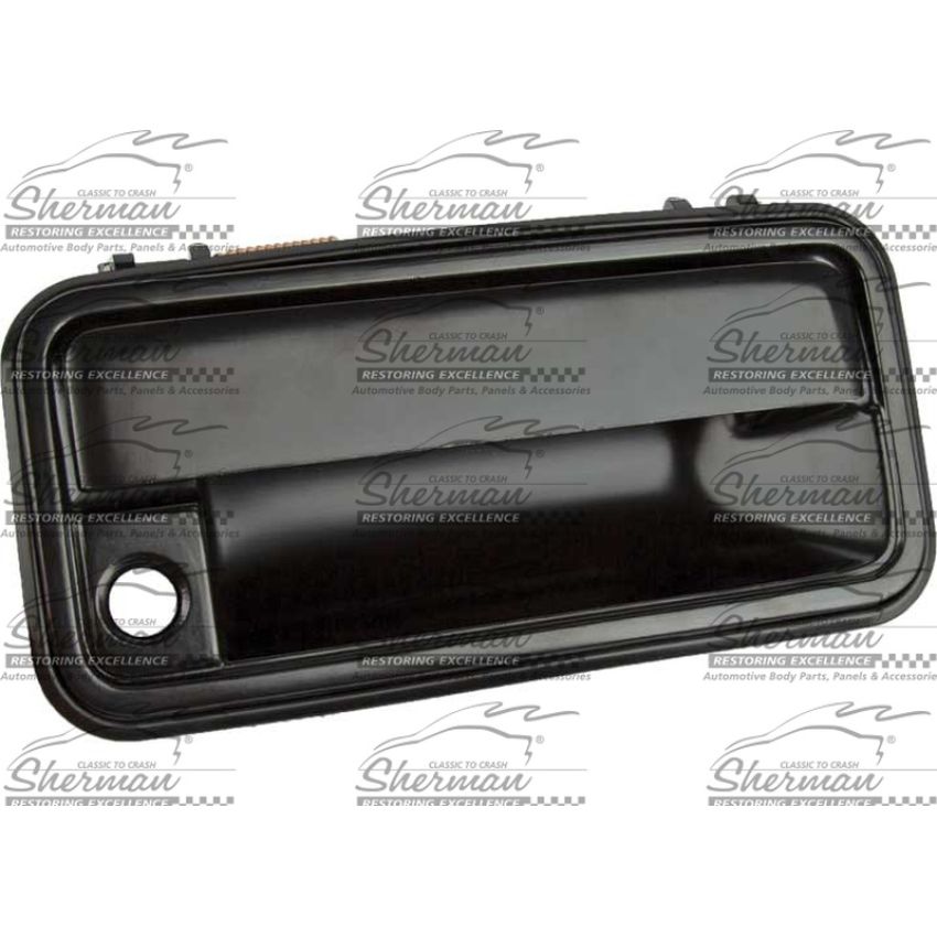 RH OTR FRT DR HDL BLK SMOOTH / C/K P/U 88-94;BLAZR/TAH/YUK/SUBURBN 92-94;ESCALADE/YUK DENALI 99-00