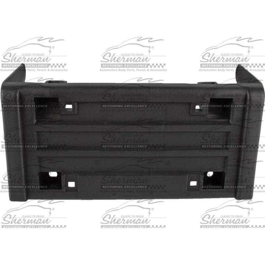 FRONT LICENSE PLATE BRKT W/O IMPACT STRIP CHEV/ P/U 88-02; BLAZER/TAHOE/YUKON/SUBURBAN 92-00