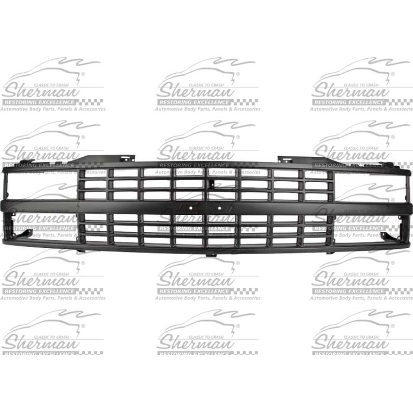GRILLE (P) W/ DUAL SEALED BEAM OR COMP TYPE HEADLAMP CHEVY C/K P/U 88-93; BLAZER/TAHOE 92-93