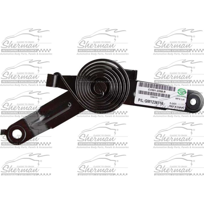 HINGE SPRING RH 99-07 SIL/SIER