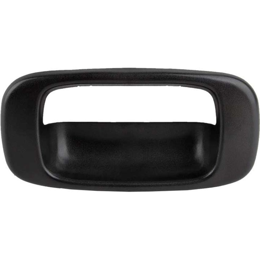 RR GATE HANDLE BEZEL TEXTURED BLK SILVERADO PU 99-07 EXCEPT SS MOD;SIERRA PU 9 9-07