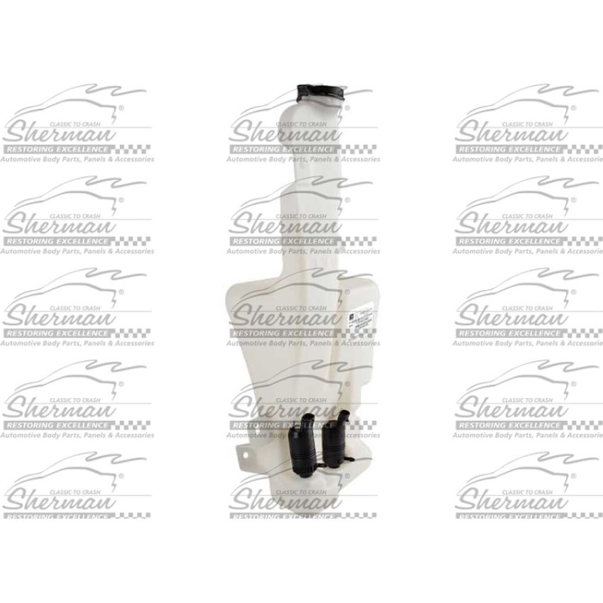 W/SHIELD WASHER TNK ASSY W/RR WIPER;RESERVOIR/PUMP ASSY;ESCALADE/YUKON/YUKON XL/TAHOE/SUBURBAN 00-06