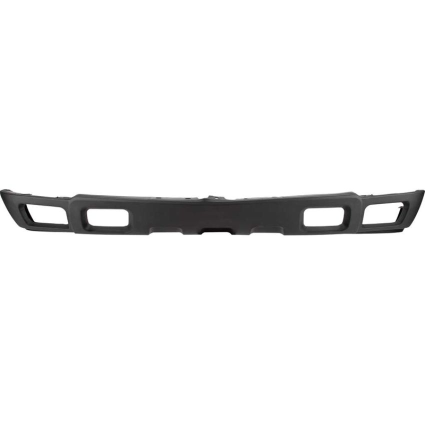 FRONT BUMPER DEFLECTOR; BASE|LS|LT; W/FOG LAMPS; CHARCOAL BLACK SILVERADO 2500 HD CLASSIC 2007-2007