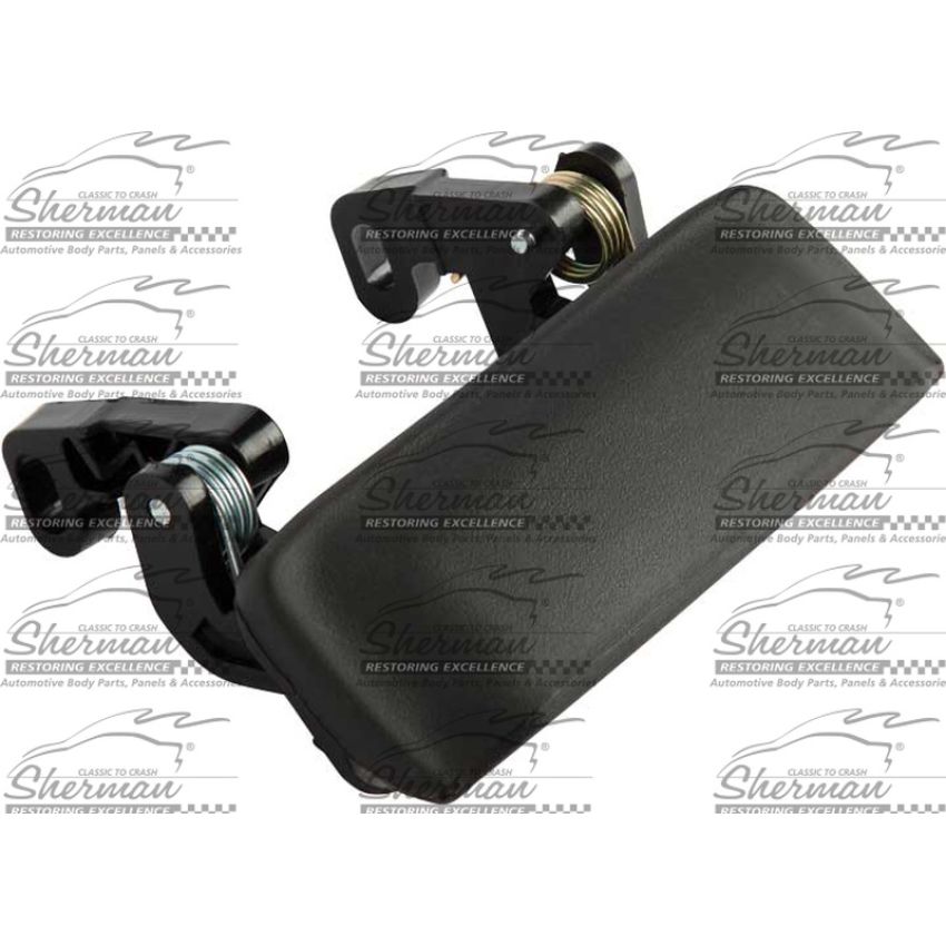 LH FRONT INR DOOR HANDLE (LEVER) BLK TEXTURED SILVERADO 07-13; SIERRA 07-10