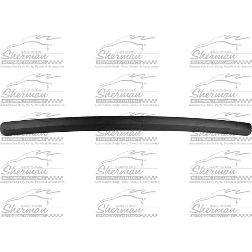 HOOD MLDG MAT BLK W/O CHR GRILLE SIERRA 1500/2500/3500 07-13